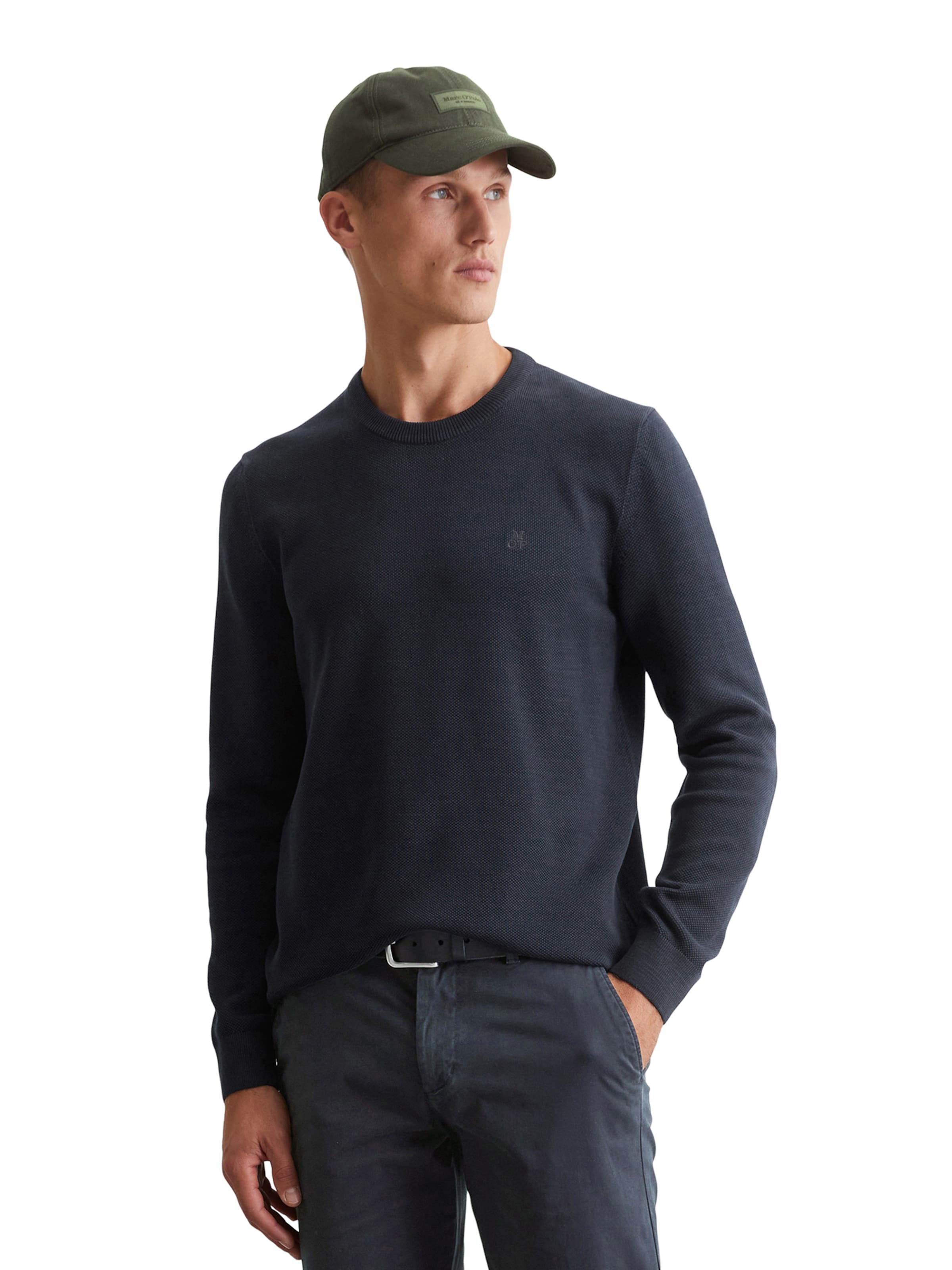 Marc O'Polo Πουλόβερ σε μπλε: μπροστά