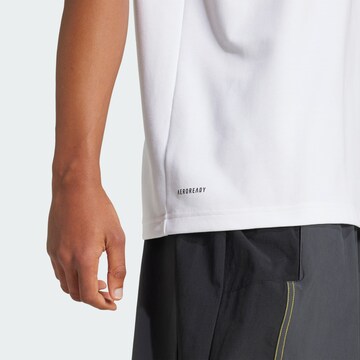 T-Shirt fonctionnel ADIDAS TERREX en blanc