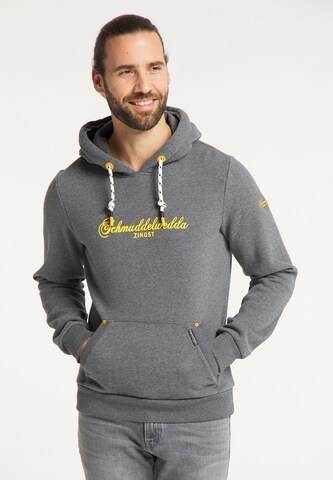 Schmuddelwedda Sweatshirt 'Zingst' in Grey: front