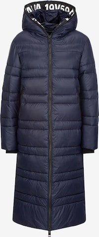 19V69 ITALIA Wintermantel 'Giuseppina' in Blauw: voorkant