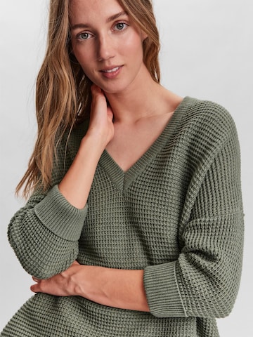 VERO MODA Pullover 'Leanna' in Grün