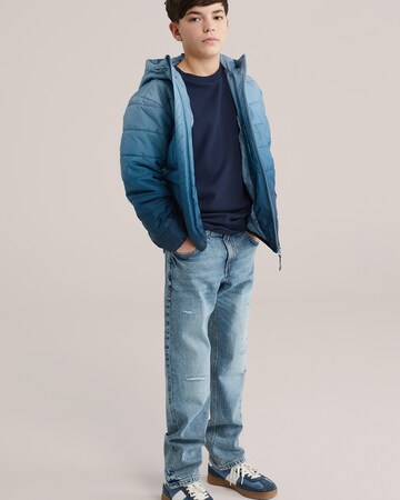 WE Fashion Jacke in Blau