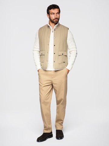 Ombre Bodywarmer 'Heritage' in Groen