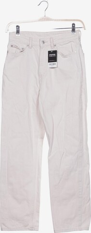 WEEKDAY Jeans in 28 in White: front
