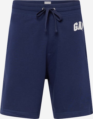 Regular Pantalon GAP en bleu : devant