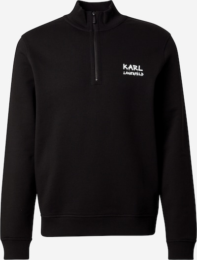 Megztinis be užsegimo iš Karl Lagerfeld, spalva – juoda / balta, Prekių apžvalga