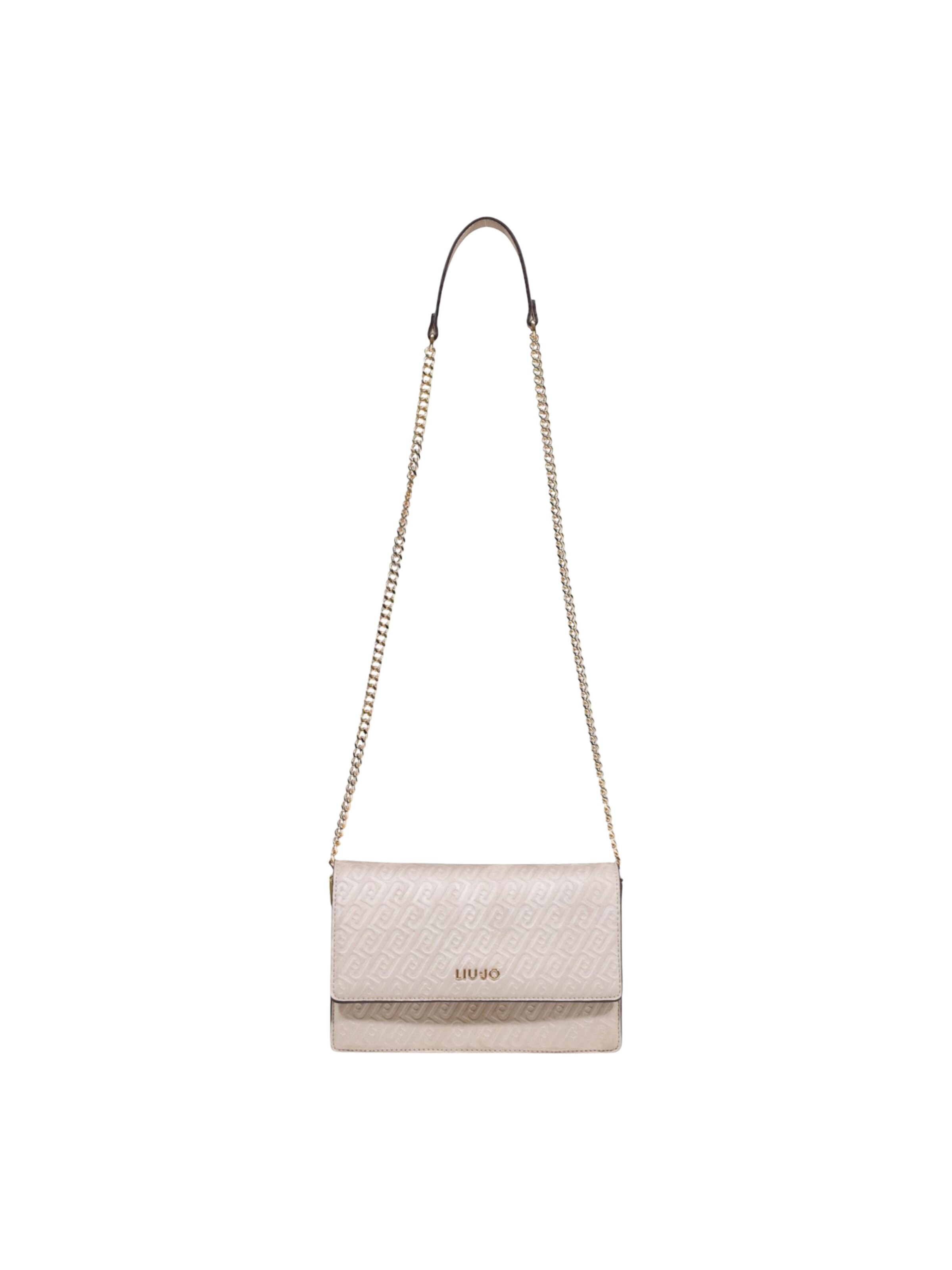 Borsa a tracolla 'AA6210 T384A' di Liu Jo in beige: frontale