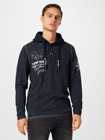 CAMP DAVID Pullover 'Ocean´s Seven II' in Blau: predná strana