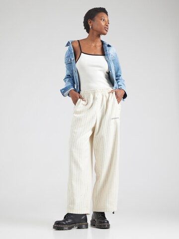 iets frans Wide leg Trousers 'KNOX' in Beige