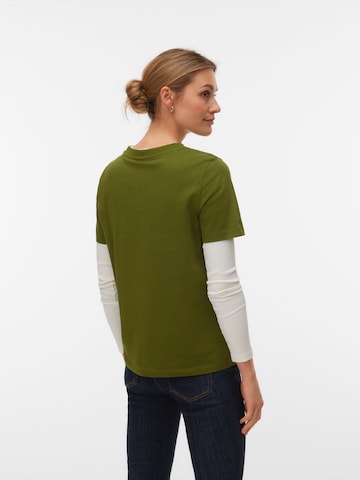 T-shirt 'VMPAULINA' VERO MODA en vert