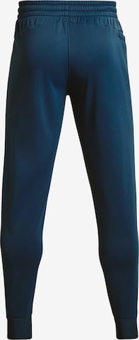 UNDER ARMOUR Tapered Workout Pants 'Armour' in Blue