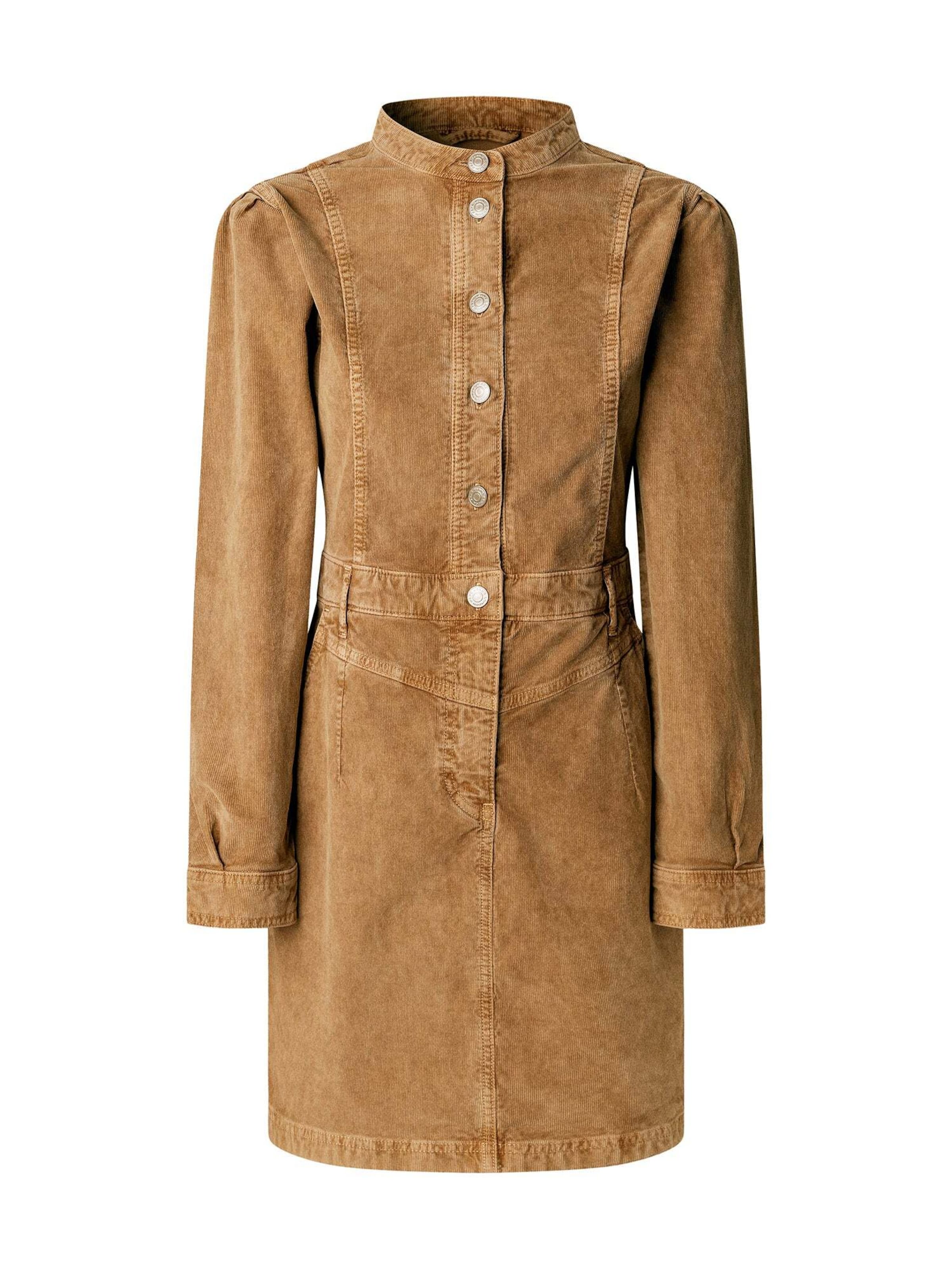 Pepe Jeans Jurk 'Sunny' in de kleur Beige, Productweergave