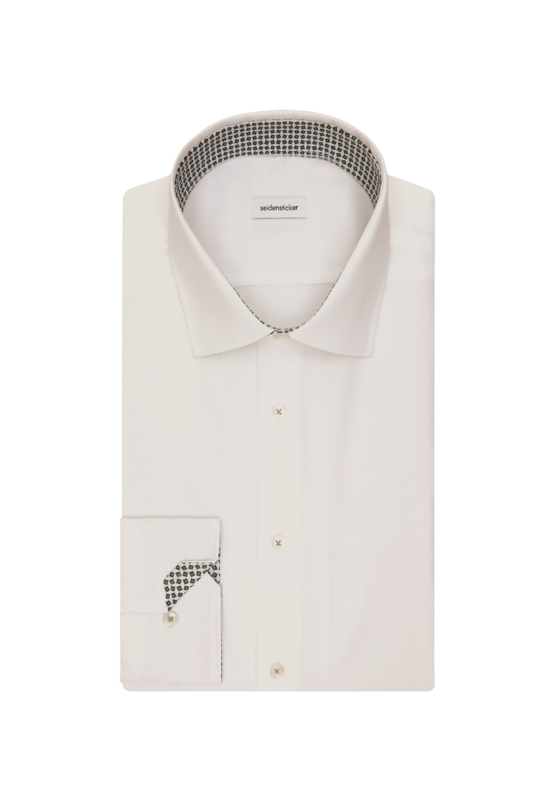 Regular fit Camicia business 'Shaped' di SEIDENSTICKER in bianco