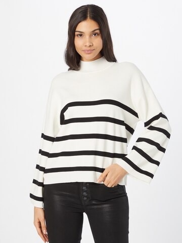 Neo Noir Sweater 'Ena' in White: front