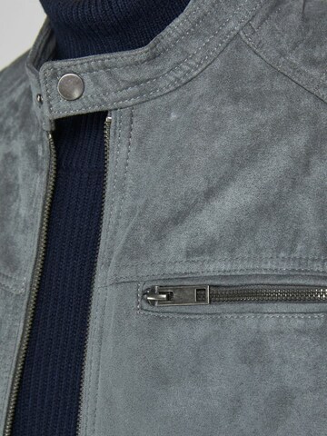 Coupe regular Veste mi-saison 'Rocky' JACK & JONES en gris