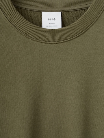 MANGO MAN Sweatshirt 'NOLE' in Grün