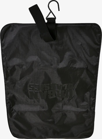 juoda Urban Classics Tualeto reikmenų / kosmetikos krepšys: priekis