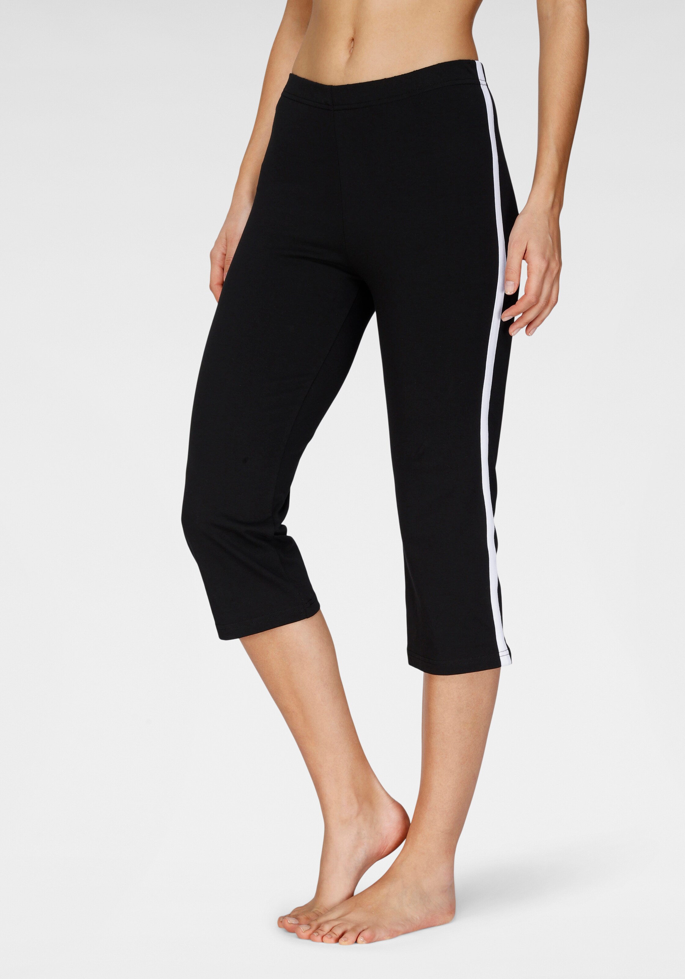Frauen Große Größen VIVANCE Hose in Beere, Schwarz - IV00622 Frauen Große Größen VIVANCE Hose in Beere, Schwarz - IV00622