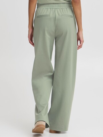 Wide Leg Pantalon chino ' BYRizetta ' b.young en vert