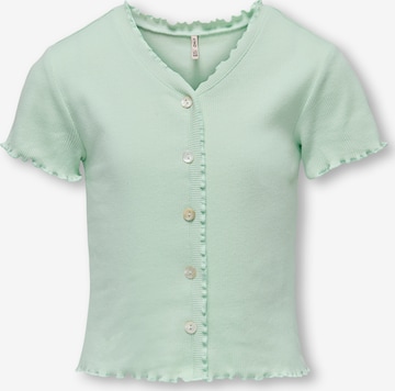 KIDS ONLY Bluser & t-shirts 'Laila' i grøn: forside