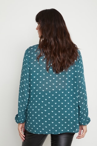 KAFFE CURVE - Blusa en azul