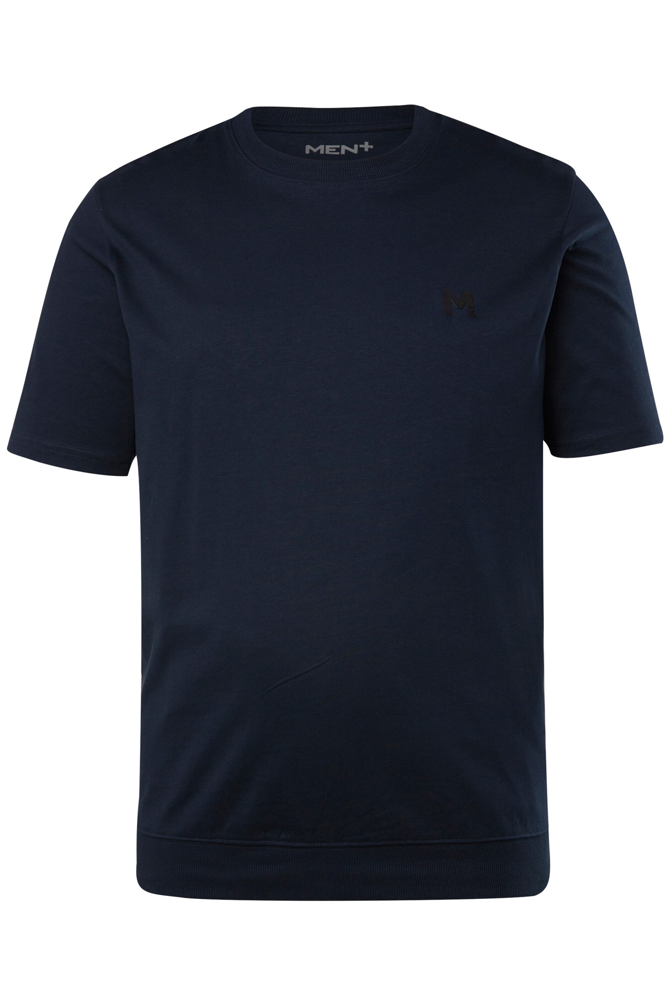 Men Plus T-Shirt in Blau: Vorderseite