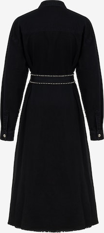 NOCTURNE Shirt dress in Black