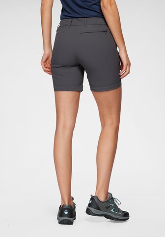 POLARINO Slimfit Sporthose in Grau