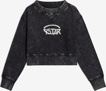 Sweat-shirt G-STAR en noir : devant