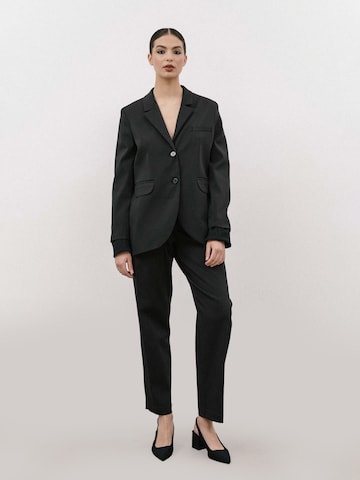 4TAILORS - Blazer 'Fiery' en negro
