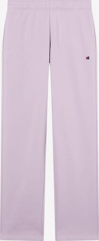 Pantalon Champion Authentic Athletic Apparel en violet : devant