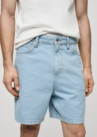 Regular Jeans 'Tetuan' de la MANGO MAN pe albastru