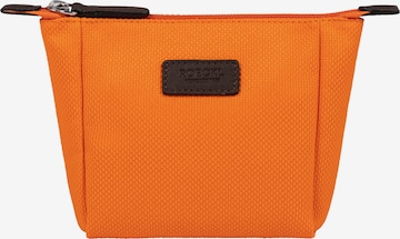 Roeckl Make up tas 'Mona Small' in Oranje: voorkant