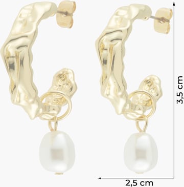 PIECES Earrings 'FPMARINA' in Gold