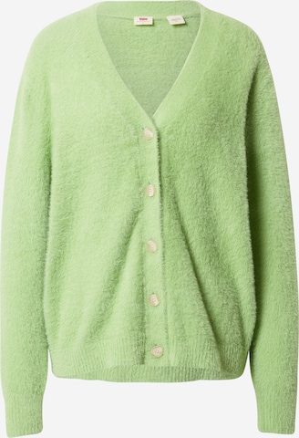 Geacă tricotată 'Dad Cardigan' de la LEVI'S ® pe verde: față