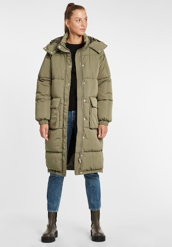 Oxmo Winter Coat 'Alba' in Green