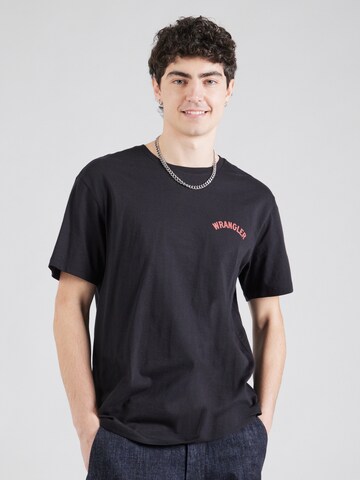 Maglietta 'GRAPHIC TEE' di WRANGLER in nero