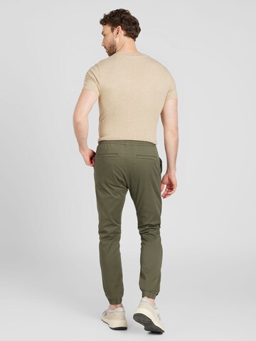 QS Tapered Broek in Groen