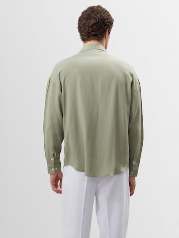 Comfort fit Camicia di Antioch in verde