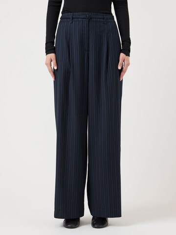 YAS - Pierna ancha Pantalón 'YASPimis' en azul: frente