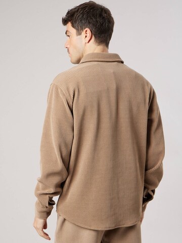 Deeluxe Regular Fit Hemd‌‌‌‌‌‌‌ in Beige