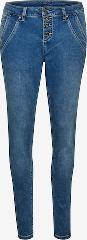 Cream Slim fit Jeans 'Sandy ' in Blue: front