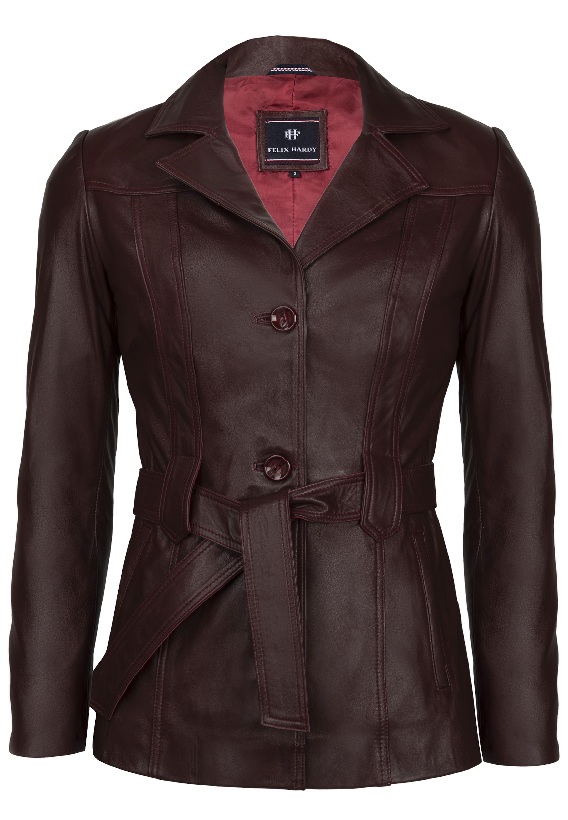 Felix Hardy Tussenjas in Rood: voorkant