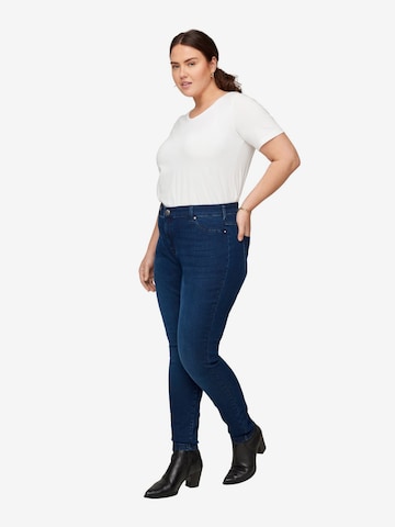 Zizzi Skinny Jeans 'Janna' in Blauw: voorkant