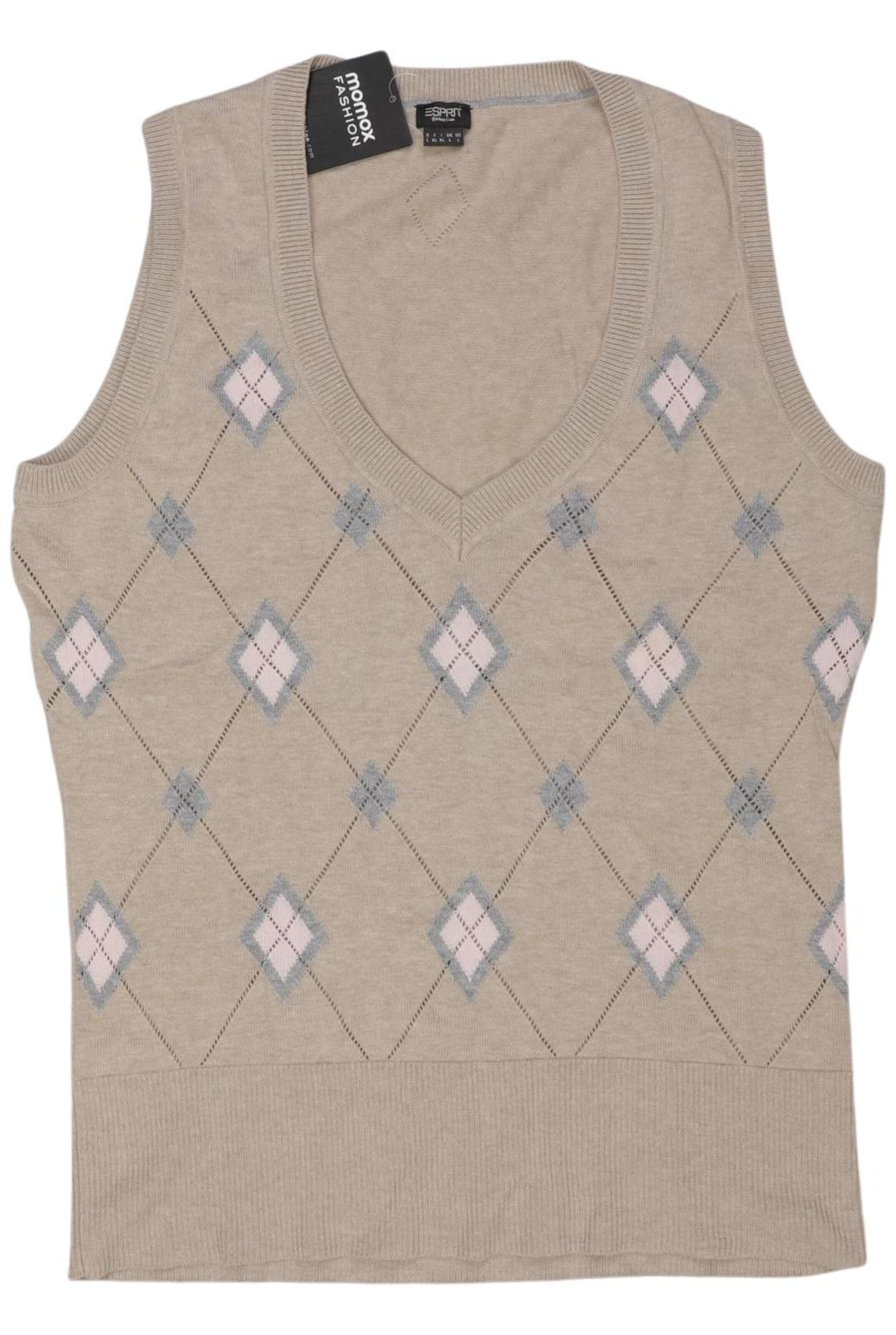 ESPRIT Sweater & Cardigan in L in Beige: front