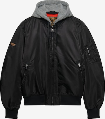 Veste mi-saison 'MA1' Superdry & Co en noir : devant