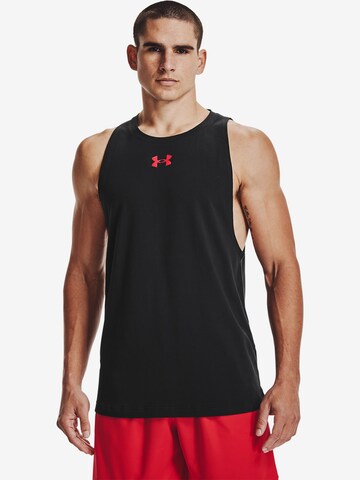 Maglia funzionale di UNDER ARMOUR in nero: frontale