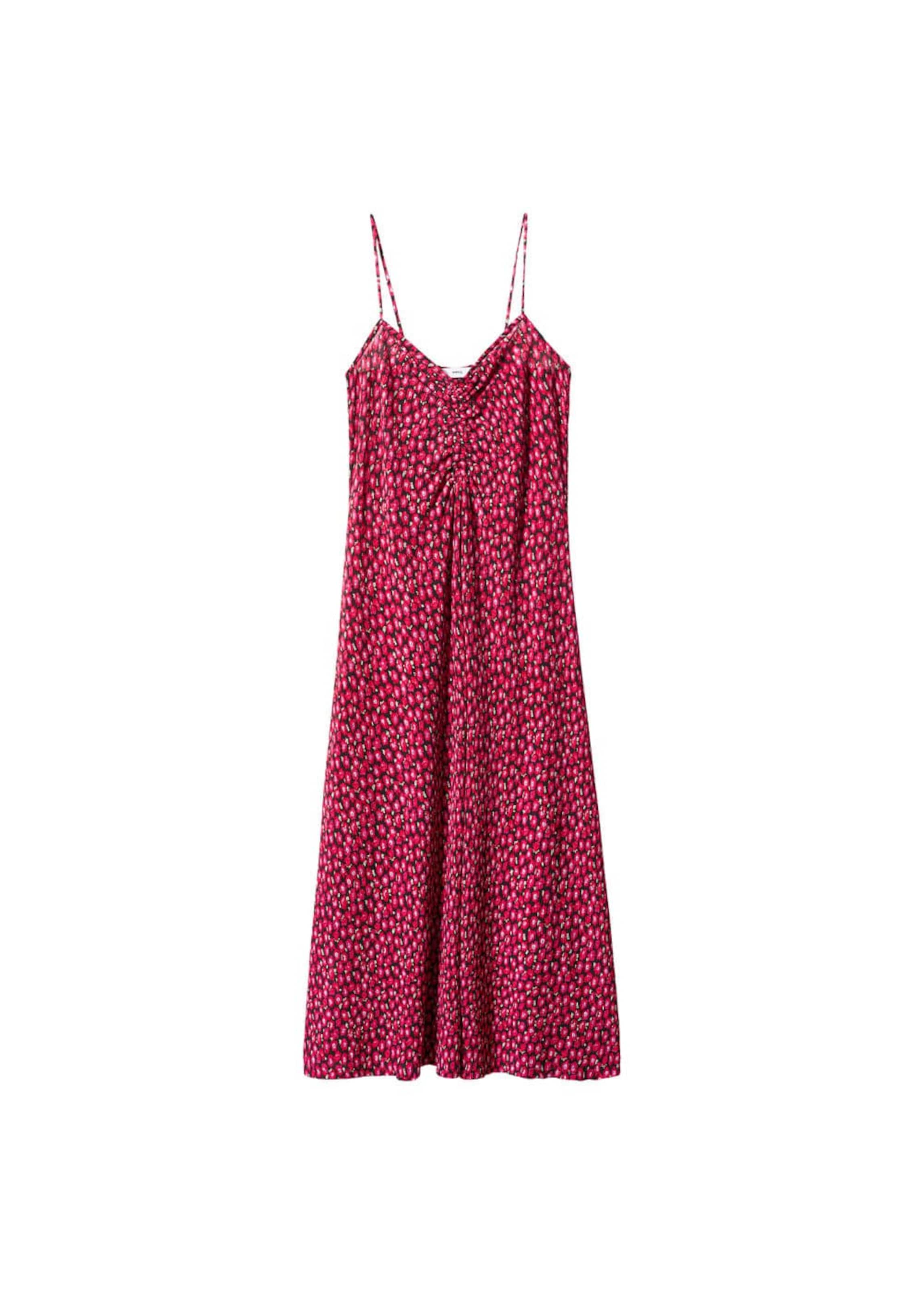 MANGO Nyári ruhák 'Pol' - piros: elől