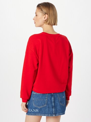 Tommy Jeans Sweatshirt in Red