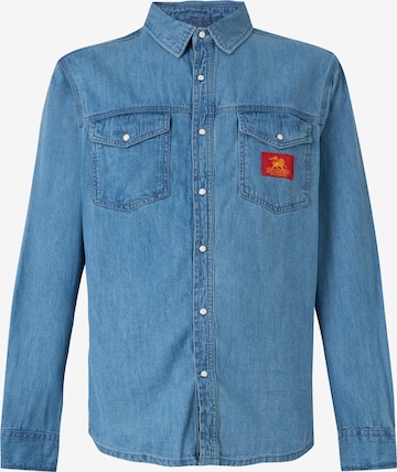 QUIKSILVER Regular Fit Paita 'Uprising' värissä sininen: etupuoli
